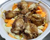 (電鍋)燉高麗菜雞的食譜步驟4照片