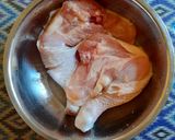 Foto langkah ke 3 dari resep Ayam Kurma Apel Oven dan Kentang Karamel.