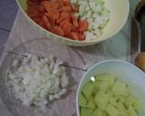 Zöldséges húsgombóc leves recept fázis 1 fotója