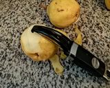 Une image de l'étape 1 de Poire pochée betterave chocolat noir 🍐🍫.