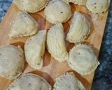 A picture of step 12 of Dumpling and different shape samosa.