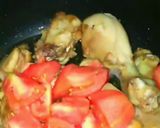 A picture of step 3 of Peshawari karahi.