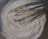 Foto del paso 6 de la receta: Bracito de crema de praliné de avellanas y compota de caqui cubierto de yema quemada (sin gluten)