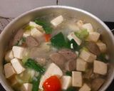 Foto langkah ke 4 dari resep Sup Bakso Tahu.