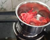 गुड़हल की चाय (हर्बल चाय) रेसिपी चरण 2 फोटो