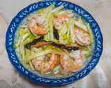 韭黃炒蝦仁的食譜步驟3照片