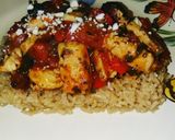 A picture of step 10 of Chicken Florentine over Brown rice.