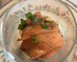 Foto del paso 2 de la receta: Vasitos de salmón con camarones ©