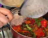 A picture of step 8 of Al rehman-beef Biryani.