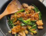 A picture of step 11 of Pad See Ew with Pork.