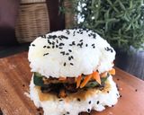 Foto langkah ke 6 dari resep Vegan Rice Burger.