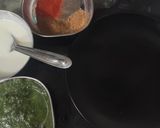 A picture of step 4 of Oats tikki chaat.