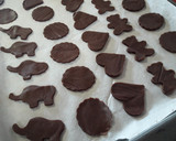 Foto del paso 4 de la receta: Galletas danesas de mantequilla y cacao