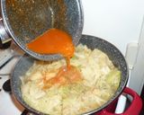 Kelkáposzta-főzelék recept fázis 5 fotója