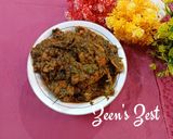 A picture of step 5 of Methi Paalak Chicken.