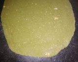 A picture of step 7 of Christmas tree Paratha.