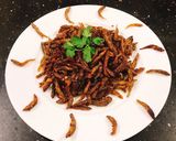 Hình bước làm 5 của món Cá bống mini chiên mắm