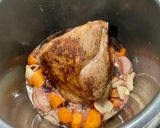 A picture of step 4 of 【Pressure cooker】 Lamb Leg in Red Wine Sauce.