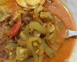 Foto langkah ke 4 dari resep Lontong Sayur Labu Siam.