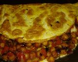 Foto del paso 2 de la receta: 💜Taquitos proteicos💜 Garbanzos, cherrys y cebollita morada 💜