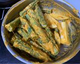 A picture of step 3 of Bhendi Potato Fry.