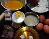 Foto langkah ke 1 dari resep Cake Coklat Potong Ekonomis.