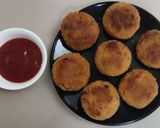 A picture of step 10 of Veg cutlet.