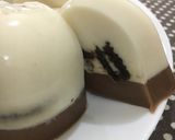 Foto langkah ke 2 dari resep Pudding Oreo Coklat.