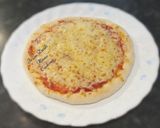 A picture of step 1 of 🍕🍕Fast and Easy 1 Minute Microwave Pizza🍕🍕.