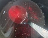 A picture of step 1 of Rose sabja lemonade/cooled refreshing drink.