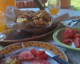Foto del paso 2 de la receta: Torrejas de fideos, jamón y queso