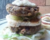 Foto del paso 13 de la receta: Hamburguesa doble de lentejas y atún🤔😋😉