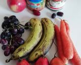 A picture of step 1 of Break the fast smoothie#4weekchallenge.