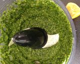 A picture of step 4 of Wild Garlic Pesto.
