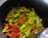 A picture of step 3 of Ivy Gourd basmati pulav.