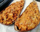 Foto del paso 10 de la receta: Berenjenas rellenas con boloñesa vegetal