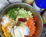 A picture of step 2 of Pasta Salad.