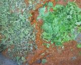 A picture of step 2 of North Indian style, No onion No garlic Thali.