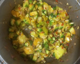 Foto del paso 2 de la receta: Budín de Zapallitos Verdes al Microondas