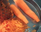 A picture of step 1 of Gajrela (Gajar ka Halwa).