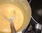 A picture of step 1 of Besan or gajar ka Halva.