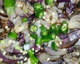 খুদ চচ্চড়ি (আধ ভাঙা চালকে "খুদ" বলে) (khud chorchori recipe in Bengali) রেসিপির ধাপ 2 ছবি