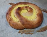 A picture of step 13 of Lemon and Anise Ensaimada with Pastry Cream.