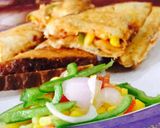 A picture of step 2 of Piri piri veggie corn Pattie.