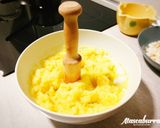 Foto del paso 4 de la receta: Atascaburras con alioli de curry gratinado y chips de bacalao