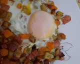 Foto del paso 5 de la receta: Calabacín con huevo y jamón