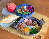 Hình bước làm 2 của món Bánh Mì Chảo