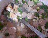 Foto langkah ke 4 dari resep Sup Bakso Tahu.