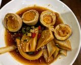 Hình bước làm 2 của món Trứng ngâm tương Hàn Quốc
