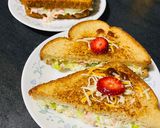 मयो सैंडविच (Mayo sandwich recipe in Hindi) रेसिपी चरण 4 फोटो
